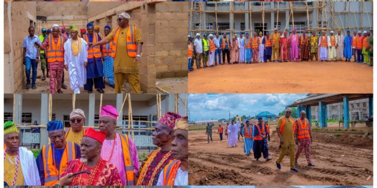 Newly Installed Obas, Oyo Councillors Hail Progress on LAUTECH Teaching Hospital Annex Rehabilitation, Applaud Makinde, Project Consultant