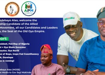 2027: Oyo State Residents’ll move forward with APM,  Makinde’s Aide, Alao, Says  …welcomes Gov Candidate, others to Irepo Fed Constituency