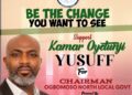 Hon. Kamar Oyetunji Yusuff (KOYCO) Declares for Ogbomoso North APM Chairmanship