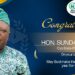 Ogbomoso North Chairmanship Aspirant, Hon. Kamar Oyetunji Yusuff (KOYCO), Celebrates Hon. Sunday Bankole on His Birthday
