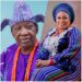 OGBOMOSO NORTH COUNCIL SECRETARY, HON. BOLANLE OLANIYI (OMOOSEPARO),  CELEBRATES CHIEF DR. SAKA ADEGBITE BALOGUN AT 90