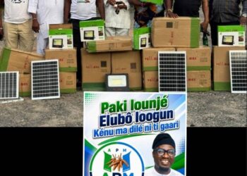 KSA Unveils 50 Solar Floodlights Initiative, Reaffirms Commitment to Grassroots Development in Ido/Ibarapa East