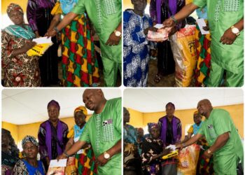 Hon. Taiwo James Ayanwale (A.K.A. Kameel) Brings Hope to Ido LG Through Cash and Food Empowerment Initiative