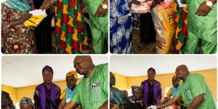 Hon. Taiwo James Ayanwale (A.K.A. Kameel) Brings Hope to Ido LG Through Cash and Food Empowerment Initiative