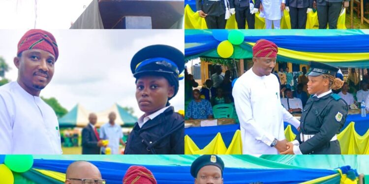 *Olusola Adeleke Rewards Excellence, Charges Graduates to Lead with Integrity at Police Secondary School Passing-Out Parade.*