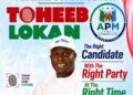 *”AKINYELE LOKAN, TOHEEB LOKAN: Why Engr. Toheeb Adegoke ADLAT Is the Right Candidate With the Right Party at the Right Time for Akinyele/Lagelu Federal Constituency in 2027″*