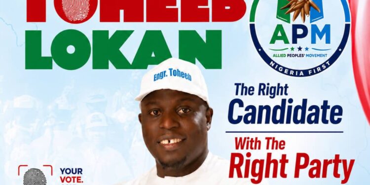 *”AKINYELE LOKAN, TOHEEB LOKAN: Why Engr. Toheeb Adegoke ADLAT Is the Right Candidate With the Right Party at the Right Time for Akinyele/Lagelu Federal Constituency in 2027″*