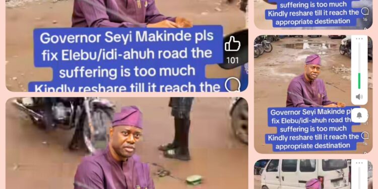 Elebu Residents Urge Governor Makinde to Fulfill Promise on Road Projects