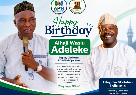BIRTHDAY: Ibikunle hails Alhaji Wasiu Adeleke, Offers Prayers