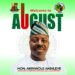 *”August of Hope and Greater Possibilities”: Akinyele Council Boss, Hon. Akinwole Akinleye, Calls for Love, Unity and Collective Action for Sustainable Development*