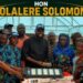APM candidate, Solomon ERE Donates Solar Streetlights, N250k To Traders in Akinyele Market