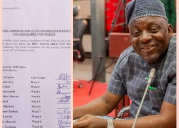 Breaking: Mabaje Emerges APM Chairmanship Candidate for Ido Local Government