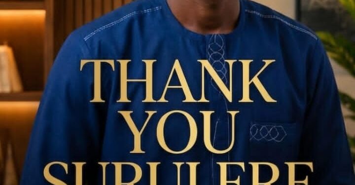 BREAKING: Hon. Gbadamosi Morufu emerge as the Surulere APM Chairmanship Candidate.