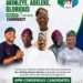 IBSWLG Chairman, Akande Congratulates Olufade, Kamorudeen, Akinleye, Adeleke, Glorious Over APM Consensus Candidacy