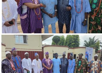 LG Elections: Lagelu Traditional Rulers Visit Chairman Kamorudeen, Back Second-Term Ticket