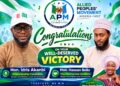 Okebadan Secretary Assistant, Mrs. Bolanle Oladeji Congratulates Hon. Idris Akanbi, Hon. Hassan Bello on APM Candidate