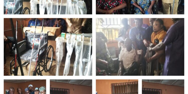 KSA Offers Support to Ido’s Vulnerable Population, Donates Wheelchairs, Hearing Aids, Food, and Cash