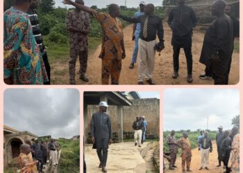 PHOTOS: Dr. Ife Akande Hits the Ground Running, Visits Communities Affected by Airport Runoff