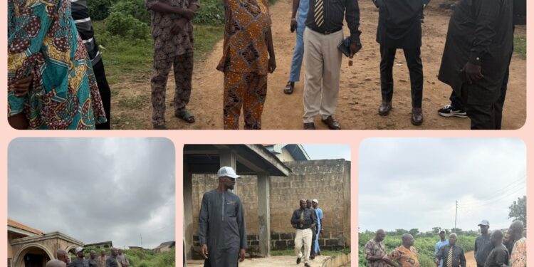 PHOTOS: Dr. Ife Akande Hits the Ground Running, Visits Communities Affected by Airport Runoff