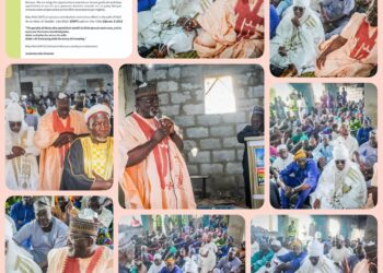 Oyo South APM Candidate, ODIDIOMO Donates 10m to Ago Ebira Central Mosque Reconstruction in Ibadan