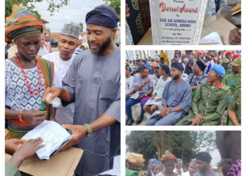 *Akintayo Demonstrates Commitment to Youth Development as Ibadan North-East Hosts Outstanding Students for One-Day Chairmanship Experience*