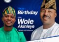 APM Ward 5 Councilorship Candidate Fakolade Fakayode Celebrates Akinyele LG Executive Chairman Wole Akinleye on Birthday