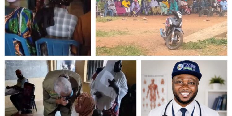 *Oyo Lawmaker Wale Canada’s Free Eye Test and Medical Outreach Begins at Community High School, Idi-Emi, Sepeteri, as Residents Turn Out in Large Numbers*