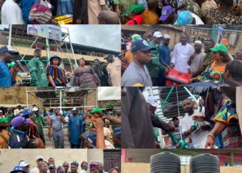 Hon. Babajide Gabriel Commissions Six Motorised Boreholes, Bridge, Community Gate Across Ibadan North Constituency II