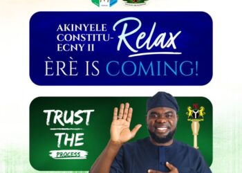 ÈRÈ Is Coming: Akinyele Constituency II Poised for a New Chapter of Progress — Hon. Olalere Solomon Media Team