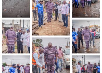 Oyo South Apm Candidate, Odidiomo. inspects Adeoyo Hospital Road, Assures Comprehensive Rehabilitation