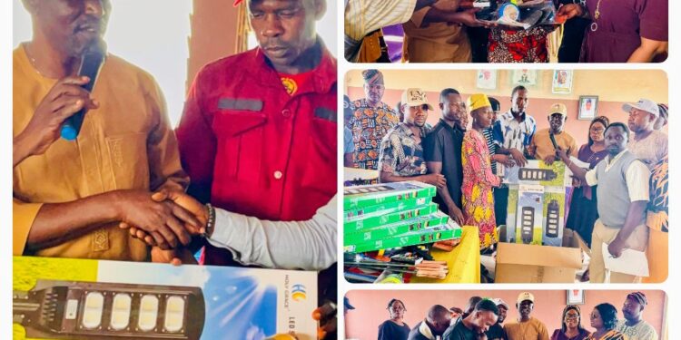 Oluyole LG intensifies rural electrification projects, distributes solar systems to over 30 communities