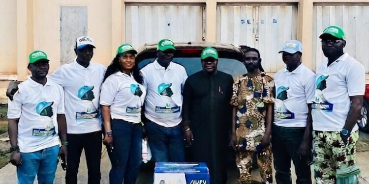Just In: Trailblazing APM Candidate for Ibadan South West State Constituency 2, Hon. Akinsete Olakunle Donates Public Address System to Ward 10