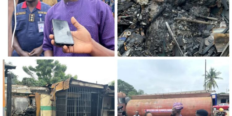 “We Share in Your Pain” – Hon. Kehinde Akande Comforts Victims of Railway Market Fire