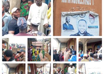 Fagbemi Kickstart Campaign from Ward 1 Northwest  … Promised impactful representation with donation of huge Cash and materials