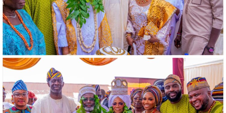 *Ogundoyin Celebrates Eruobodo, Alase as Eleruwa Honours Ibarapa’s Distinguished Sons with Chieftaincy Titles* 