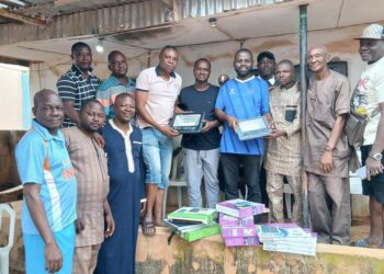 ADLAT, Lekan Abiola Donate Solar Lights to Abiola Community, Pledge Continuous Support