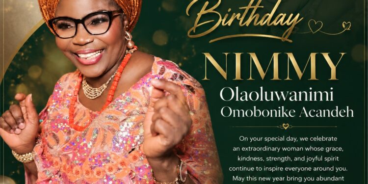 Opulence Creations CEO, Mogaji Akande Azeez Bashiru, Celebrates Nimmy Olaoluwanimi Omobonike Acandeh on Her Birthday