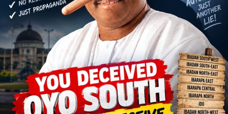 Your LG Autonomy Proposal Is A Scam, Oyo Residents Tackle Senator Alli, Warn Voters Against APC Deceit