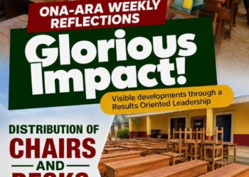 *Dr. Glorious Provides Chairs, Desks For Public Schools, Motorcycles For Security In Ona-Ara*