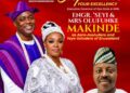 Hon. Babajide Gabriel Congratulates Gov. Makinde, Wife On Aare, Yeye Soludero Titles