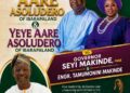*“A Well-Deserved Honour for Exceptional Service to Oyo State” — Akinyele Council Boss, Hon. Akinwole Akinleye Congratulates Governor Makinde, Wife on Aare and Yeye Soludero Titles*