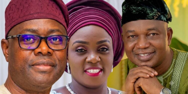 A CELEBRATION OF LEADERSHIP: DR. KOLAPO TEMITOPE GLORIOUS CONGRATULATES GOVERNOR SEYI MAKINDE AND FIRST LADY ON AARE SOLUDERO HONOUR