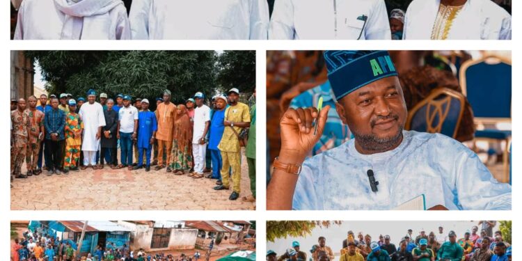 APM Deputy Governorship Candidate, Open Salawu, Engages Key Stakeholders, Residents in Ogbomoso