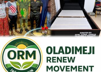 ORM FULFILS PROMISE TO APATA DIVISIONAL HEADQUARTERS