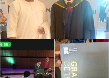 Under Gov. Makinde’s Reforms, Oyo Transport Workers Are Now Raising Children Who Can Compete on the Global Stage     _Olalekan Omolewa Bags Masters Degree in London University_
