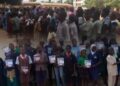 FAGBEMI DONATES EXERCISE BOOKS TO SECONDARY SCHOOL STUDENTS IN IBADAN SOUTH-WEST