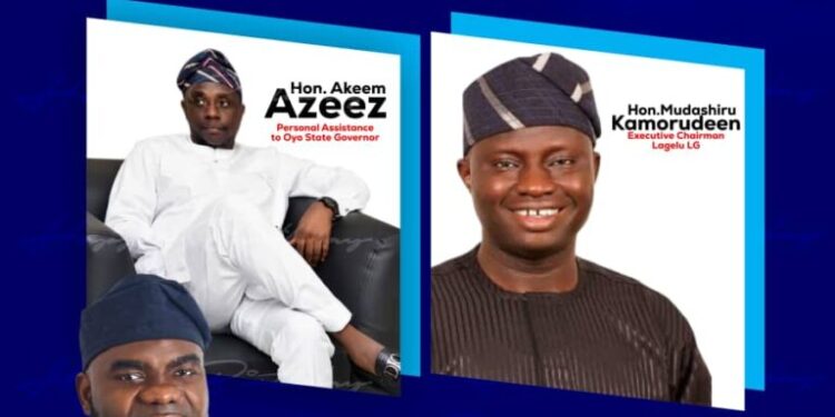Hon. Olalere Solomon ERE Hails Gov. Makinde’s P.A, Alhaji Akeem Azeez, Lagelu Council Chairman, Hon. Mudashiru Kamorudeen Birthday