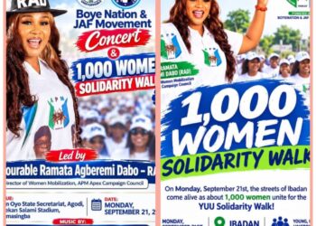YUU: RAD Sets Ibadan Ablaze as 1,000 Oyo Women Hit Streets on Monday