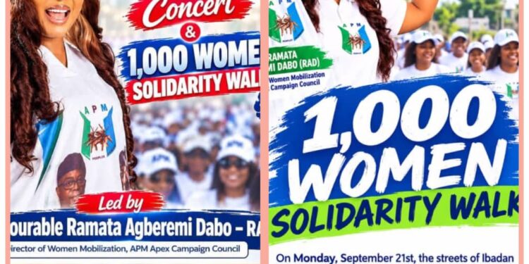 YUU: RAD Sets Ibadan Ablaze as 1,000 Oyo Women Hit Streets on Monday