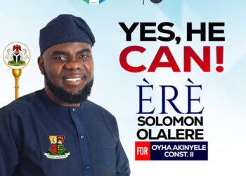 Hon. Olalere Solomon ERE: The Man of the People In Akinyele Constituency II  By Ajibola Ore-Ara-Ilu